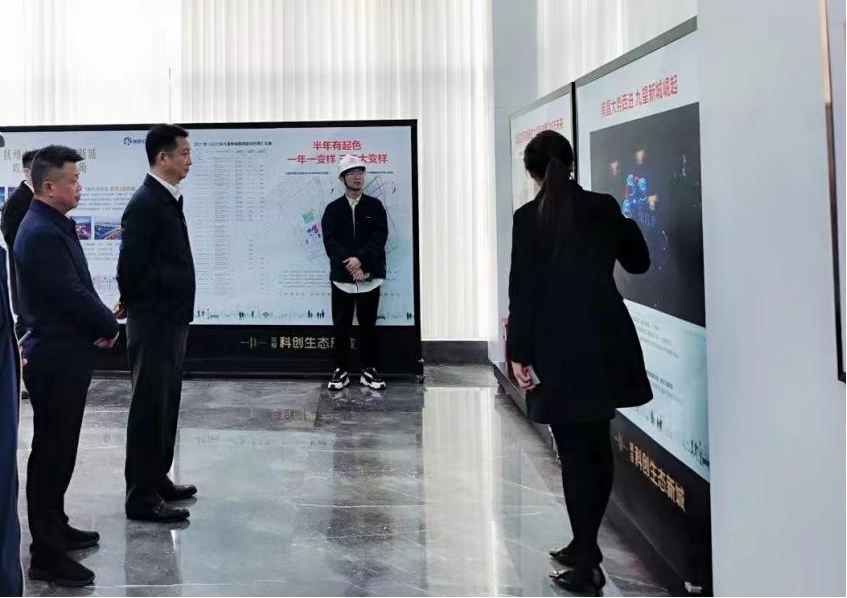 南昌市委常委、副市長肖云一行調(diào)研城投科創(chuàng)生態(tài)新城項(xiàng)目